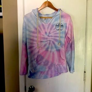 Outer Banks tie dye pullover